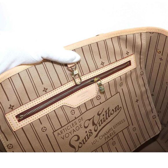 Louis Vuitton Monogram Neverfull GM Tote Bag Brown - Picture 8 of 9